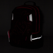 Studentský batoh OXY Sport Black line pink