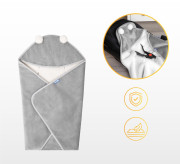 Zavinovačka do autosedačky plyšová 75x75 cm Sensillo 