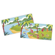 Kreativní sada My arts&crafts Přelepovatelné samolepky Dinosauři Janod