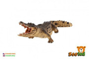 Krokodýl nilský zooted plast 18 cm