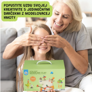 Ultra lehká Modelovací hmota 24 ks Jarmelo Jarmelo