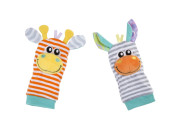 Dárkový set chrastící ponožky a náramky Jungle Friends Playgro