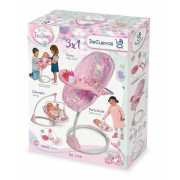 Multifunkční jídelní židlička a houpačka pro panenky 3 v 1 Ocean Fantasy DeCuevas