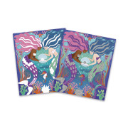 Kreativní sada Mini Mořské panny Třpytivé písky Janod Atelier