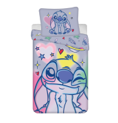 Dětské bavlněné povlečení Lilo and Stitch Brush it