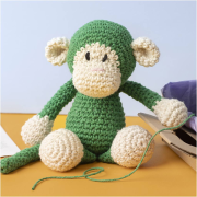 Sada na háčkování opička Amigurumi