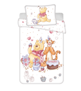 Povlečení do postýlky Medvídek Pú "Birthday party" 100 x 135, 40 x 60 cm Jerry Fabrics