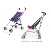 Dětský golfový kočárek pro panenky Milly Mally Julia Prestige 