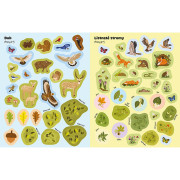 Samolepková knížka Naše stromy