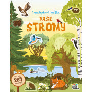 Samolepková knížka Naše stromy