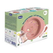 Startovní set - talíř, láhev a lžička 6 m+ Chicco
