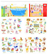 Znovupoužitelné nálepky City Park Jarmelo