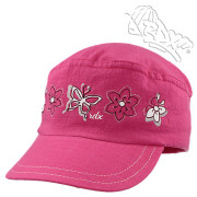 Dívčí letní kšiltovka Motýlek a kytičky RDX