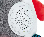 Plyšový usínáček panda s projektorem Milly Mally