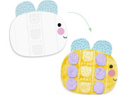 Kreativní sada Zvířátka a prstové barvy Djeco