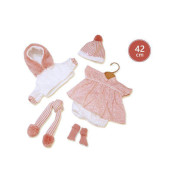 Realistická panenka Lola se zvuky a měkkým látkovým tělem 38 cm Llorens