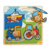 Vkládací puzzle doprava Bigjigs Toys