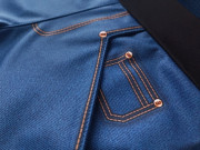 Softshellové kalhoty dětské Džíny modrá