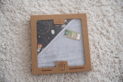 Osuška s kapucí Bamboo design 100 x 100 cm Babymatex