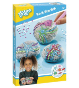 Rock starfish zdobení kamenů Totum