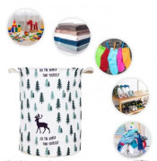 Koš na hračky, bavlna 43 L