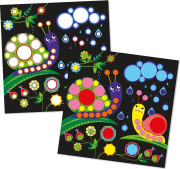 Kreativní sada Kulaté nálepky My arts & crafts Janod