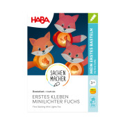 Kreativní sada První nalepovací mini světýlko Liška Haba