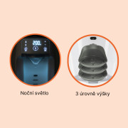 Přístroj na přípravu kojeneckého mléka Babyccino White Zopa