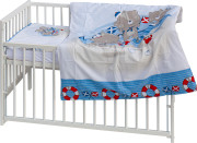 Dětská postýlka s kompletní výbavou120 x 60 cm Raty Scarlett