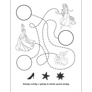 Omalovánky s foukacími fixy Disney Princezny