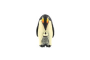 Tučňák císařský s mládětem zooted plast 6 cm