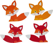 Kreativní sada První stříhací lišky Haba