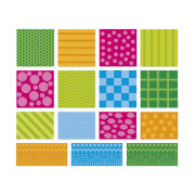 Samolepky Geometrické tvary 150 ks Janod