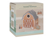 Domeček pro panenky dřevěný přenosný Farma Little Dutch