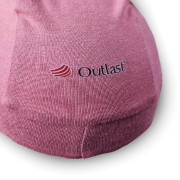 Kšiltovka tenká zavazovací Outlast®UV 50+ tm.starorůžová
