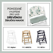 Polstrování Select na židličky Hauck