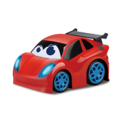 Kiddy Go! Sportovní auto červené se světlem a zvukem 19 cm