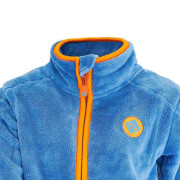 Mikina chlapecká chlupatá se stojáčkem modrá Pidilidi