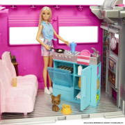 Barbie karavan snů s obří skluzavkou