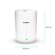 Ohřívač mléka Dromme bílý Kidnort