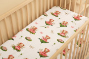 Bavlněné prostěradlo do postýlky 120 x 60 cm Sensillo