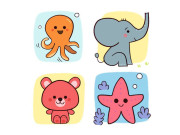 Kreslení Step by step Mláďátka Djeco