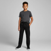 Dětské tepláky s elastickým pasem a stahovací šňůrkou Černé Minoti