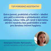 Jednorázové bambusové ručníky 120 ks Canpol babies