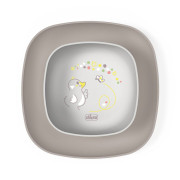 Set jídelní - miska a talíř 12 m+ Chicco