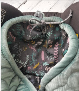 Deka zavinovací do autosedačky PINKnoMore