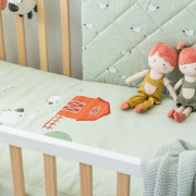 2-dílný bavlněný set do postýlky 0 m+ bonjourbébé