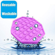 Bubble pops silikon antistresová společenská hra 11x11cm