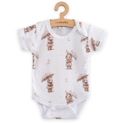 Kojenecké body s krátkým rukávem bunny New Baby For Babies