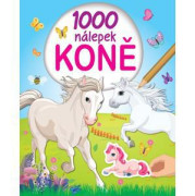 1000 nálepek Koně 